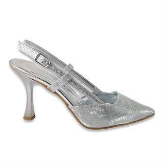 Beety 194 615 24KA женские вечерние туфли серебряные