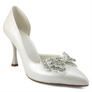 Beety 222 23 25KA Kadın Abiye Ayakkabı Sedef