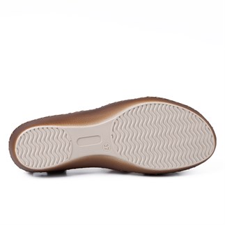 Beety 26016 26YS Kadın Günlük Sandalet Bej