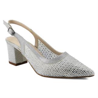 Beety 4030 25KA женские вечерние туфли серебряные