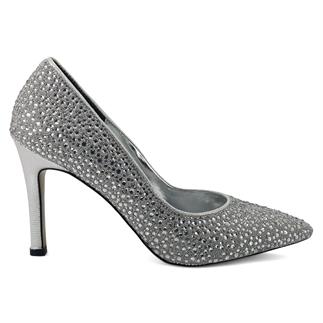 Beety 413 25YA Женские вечерние туфли серебряные