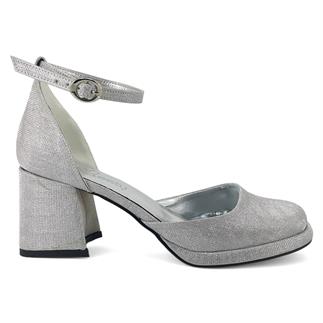 Beety 425 25YA Женские вечерние туфли серебряные