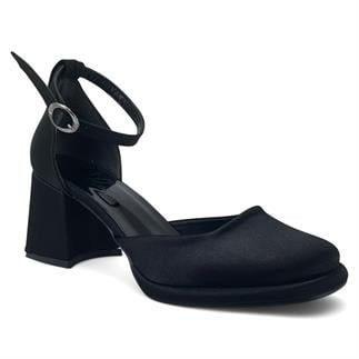 Beety 425 25YA женские вечерние туфли из черного атласа