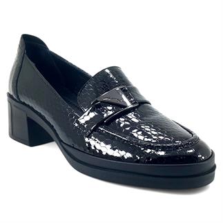 Beety 515 25YA Женская повседневная обувь из черной лакированной кожи