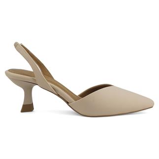 Beety 525 25YA Kadın Abiye Ayakkabı Bej