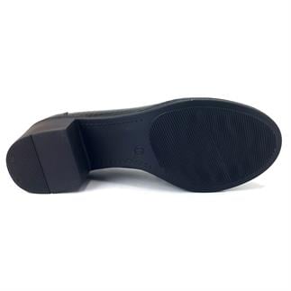 Beety 550 24KA Женская повседневная обувь из черной лакированной кожи