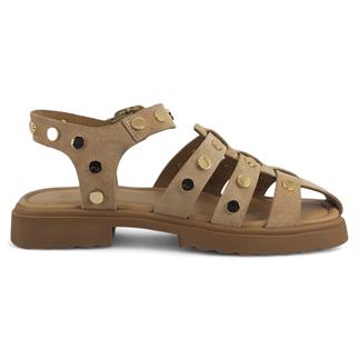 Beety 574 25YS Kadın Günlük Sandalet Vizon Süet