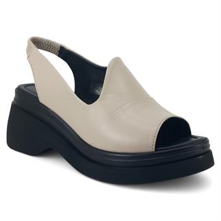 Beety 64011 25YS Kadın Günlük Sandalet Vizon