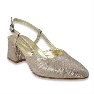 Beety 909 25YA Kadın Abiye Ayakkabı Altın