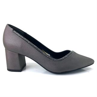 Beety 917 25YA Kadın Abiye Ayakkabı Platin