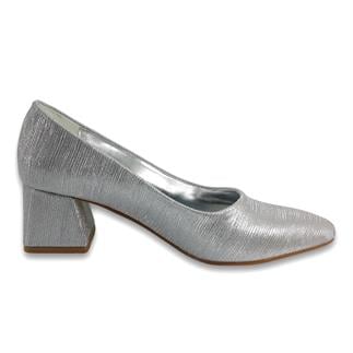 Beety 9602 25YA Kadın Abiye Ayakkabı Gümüş