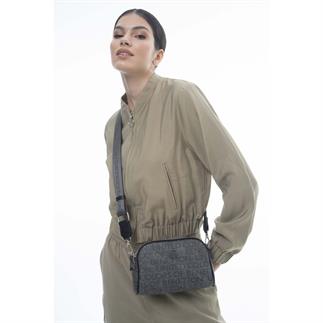 Benetton Bnt 1108 Женская сумка через плечо серого цвета