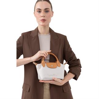 Женская сумочка Benetton Bnt 1360 бежевого цвета