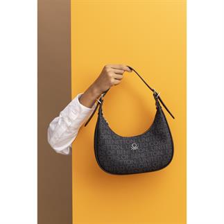 Benetton Bnt 1404 женская сумка на руку черная