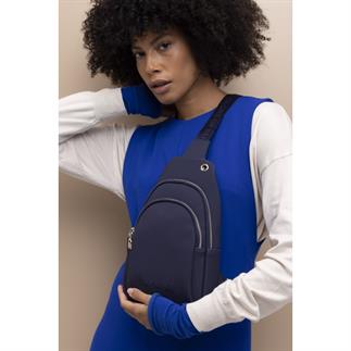 Benetton Bnt 1432 Женская сумка через плечо темно-синего цвета