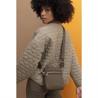 Benetton Bnt 1440 Женская сумка через плечо цвета хаки