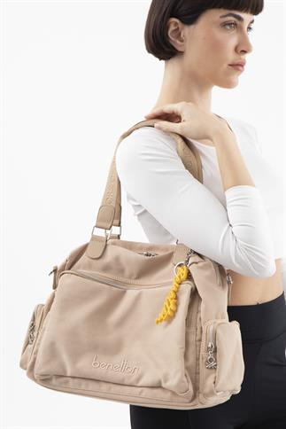 Benetton Bnt 1484 Kadın Kol Çantası Ten