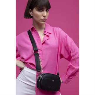 Benetton Bnt 1510 женская сумка через плечо черная