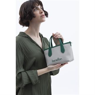 Benetton Bnt 1598 Женская сумочка драгоценный камень изумруд