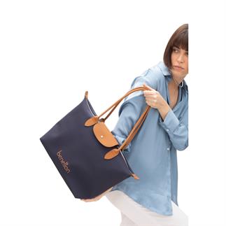 Benetton Bnt 1611 Женская сумка на рукав темно-синего цвета