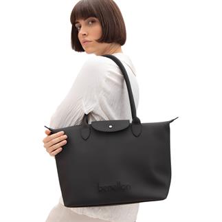 Benetton Bnt 1611 женская сумка на руку черная