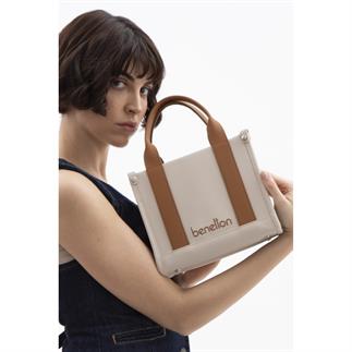 Benetton Bnt 1620 женская сумка на рукав бежевый