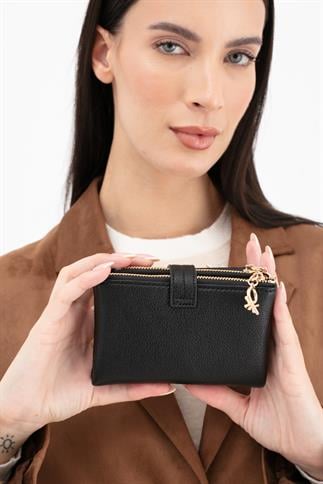 Benetton Bnt 1630 Kadın Cüzdan Siyah