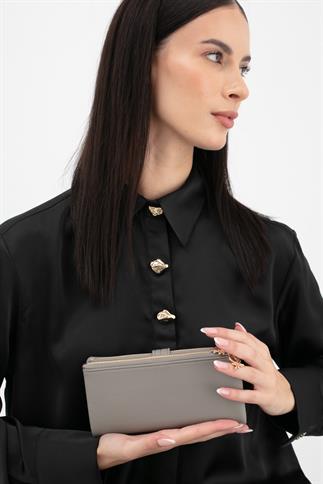 Benetton Bnt 1631 Kadın Cüzdan Taş