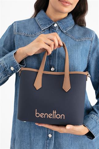 Benetton Bnt 1654 Kadın El Çantası Lacivert