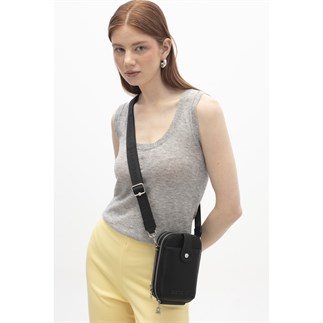 Benetton Bnt 1709 Kadın Çapraz Çanta Siyah