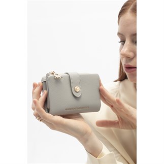 Benetton Bnt 1718 Kadın Cüzdan Açık Gri