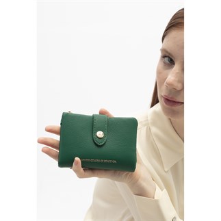 Benetton Bnt 1718 Kadın Cüzdan Yeşil