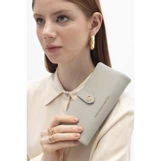 Benetton Bnt 1720 Kadın Cüzdan Açık Gri