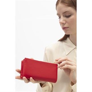 Benetton Bnt 1720 Kadın Cüzdan Kırmızı