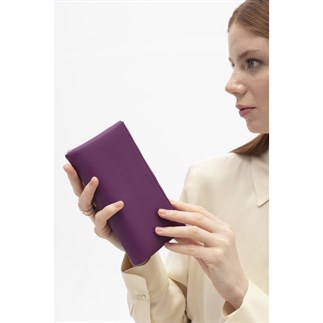 Benetton Bnt 1720 Kadın Cüzdan Mürdüm