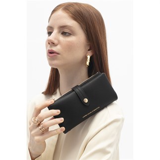 Benetton Bnt 1720 Kadın Cüzdan Siyah