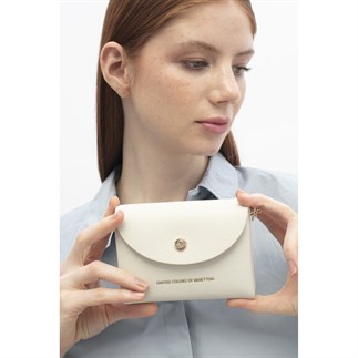 Benetton Bnt 1725 Kadın Cüzdan Bej