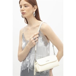 Benetton Bnt 1742 Kadın Kol Çantası Beyaz