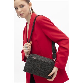 Benetton Bnt 1763 Kadın Çapraz Çanta Siyah