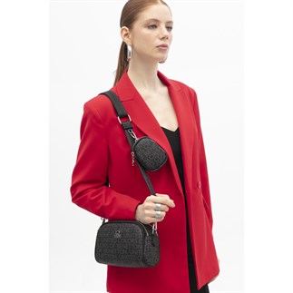 Benetton Bnt 1784 Kadın Çapraz Çanta Siyah