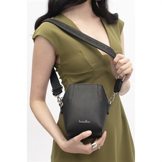 Benetton Bnt 1803 Kadın Çapraz Çanta Siyah