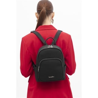 Benetton Bnt 1807 Kadın Sırt Çantası Siyah