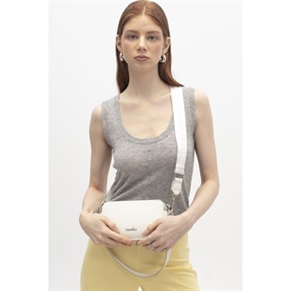 Benetton Bnt 1808 Kadın Kol Çantası Beyaz