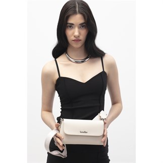 Benetton Bnt 1850 Kadın Kol Çantası Bej