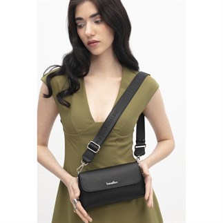 Benetton Bnt 1850 Kadın Kol Çantası Siyah
