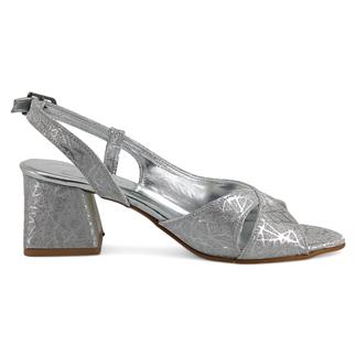 Betty 958 25YA Kadın Abiye Ayakkabı Gümüş