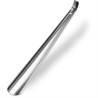 Çelik Krom Kaplama Ayakkabı Çekeceği Kerata - Gümüş