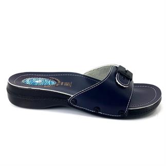 Ceyo 6500 1 23YT анатомические повседневные женские тапочки темно-синего цвета