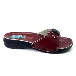 Ceyo 6500 1 26YT Anatomik Günlük Bayan Terlik Kırmızı