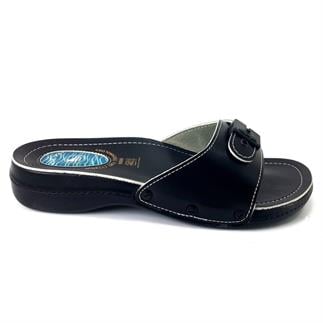 Ceyo 6500 1 23YT анатомические повседневные женские тапочки черного цвета